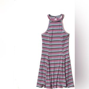Hollister Striped Halter Dress